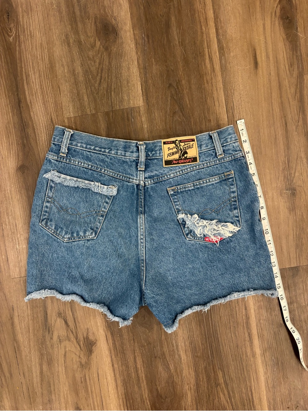 Vintage No Excuses Denim Shorts